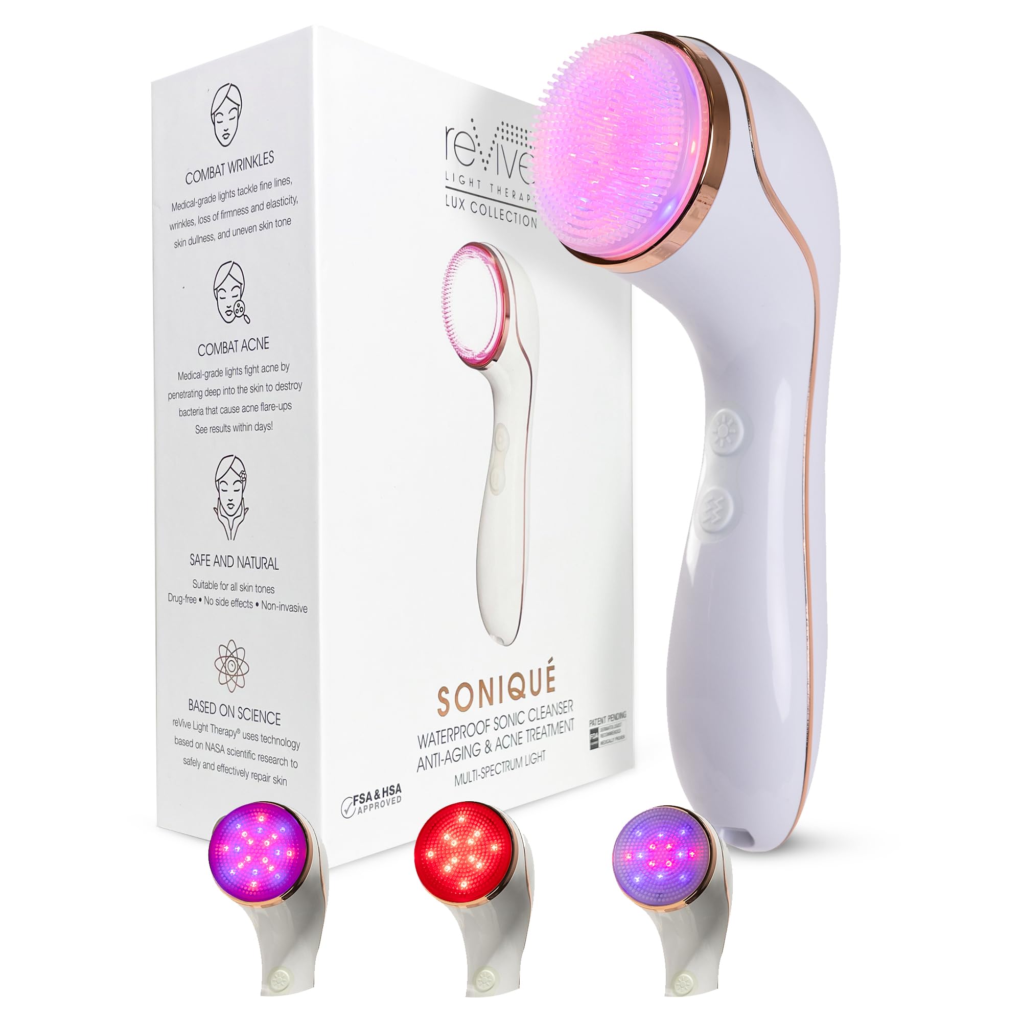 Amazon.com: reVive Light Therapy Lux Collection Soniqué Cleanser